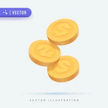 Coins Stock Illustration