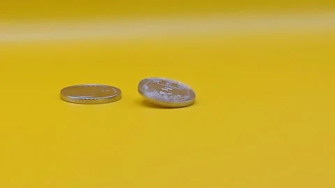Coins in isolation Stock-Footage 333925853