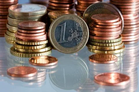 Coins Stock-Fotos