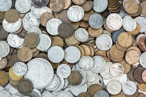 Coins 写真素材
