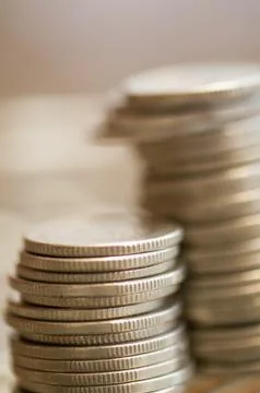Coins Foto stock
