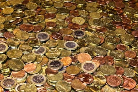 Coins Foto stock