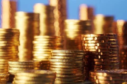 Coins 스톡 사진