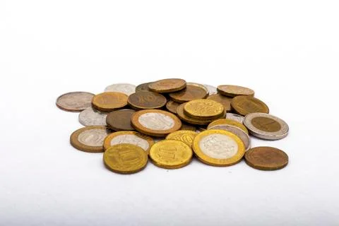 Coins Stockfoto's