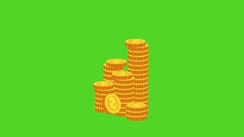 Coins stack Stock Footage 274306828