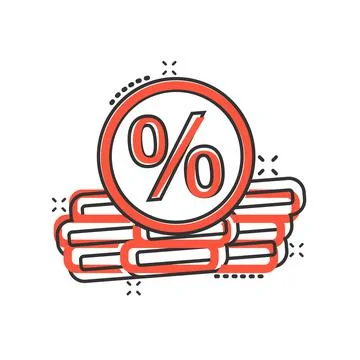 Coins stack icon in comic style. Dollar coin cartoon vector illustration on w 库存插图