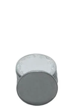 Coins on white background. Stock Photos