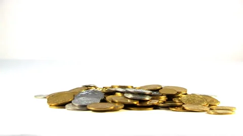 Coins2 Vídeo Stock 880450