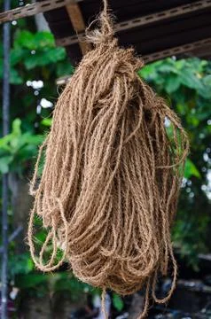 Coir rope Stock Photos