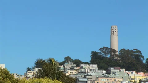 Coit Tower Stock Footage 27877341