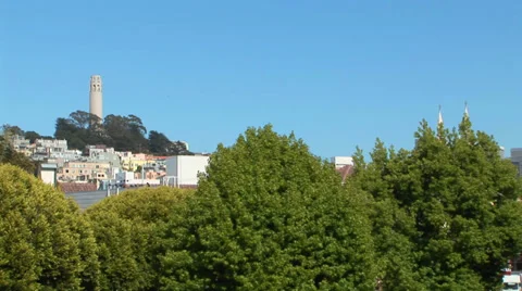 Coit Tower Stock Footage 27877545