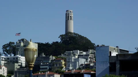Coit Tower Video stock 35991982