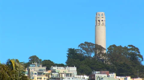 Coit Tower Stock Footage 38765343