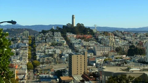 Coit Tower Stock Footage 85859979