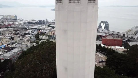 Coit Tower Stock Footage