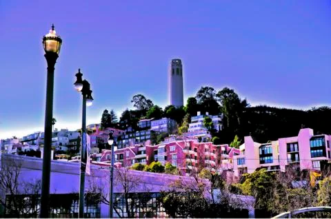 Coit Tower Foto stock