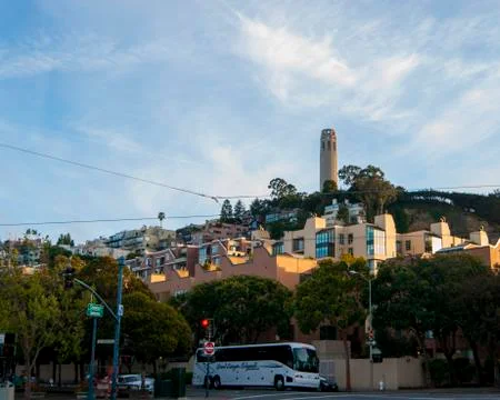 Coit Tower Foto stock