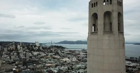 Coit Tower San Francisco Stockbeeldmateriaal 143579835