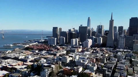 Coit Tower View Stock Footage 142475977