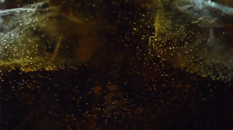 Coke and Ice Close Up Stock Footage 39375499