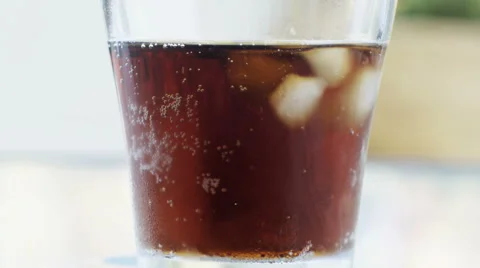 Coke in glass Stock Footage 40715454