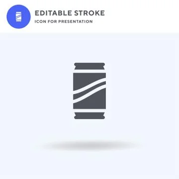 Coke icon vector, filled flat sign, solid pictogram isolated on white, logo i Stock-Illustration