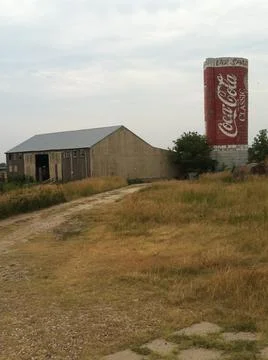 Coke silo Stock Photos