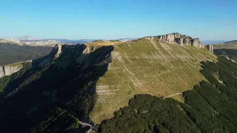 Col de la Bataille, Ombleze. In the Vercors mountains in France Stock Footage 260086028