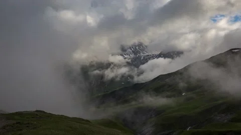 Col de la Croix du Bonhomme, Timelapse Stock Footage 233467002
