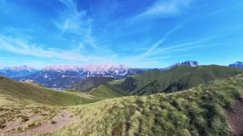 Col Valvacin - Buffaure - Sas d Adam - Italy Stock Footage 314125360