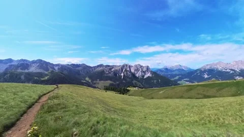 Col Valvacin - Buffaure - Sas d Adam - Italy Stock Footage 314125433