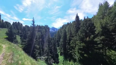 Col Valvacin - Buffaure - Sas d Adam - Italy Stock Footage 314125487