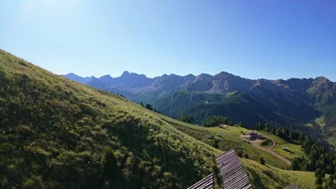 Col Valvacin - Buffaure - Sas d Adam - Italy Stock Footage 314171864