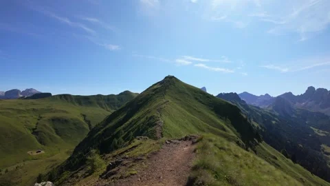 Col Valvacin - Buffaure - Sas d Adam - Italy Stock Footage 314171904