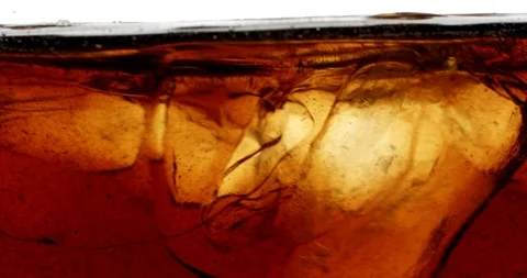 Cola and ice Stock Footage 127333353