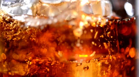 Cola background. Stock full HD video footage 1080p Stock Footage 38919293