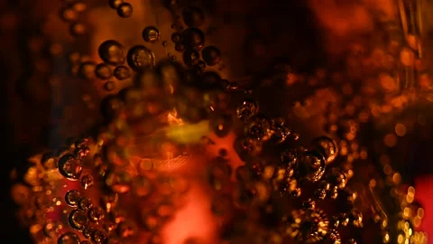Cola Bubbles Stock Footage 146719910