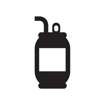 Cola can Illustrazione stock