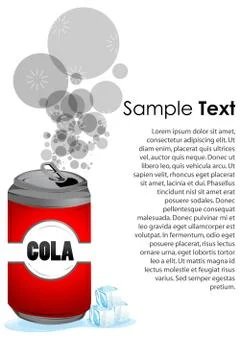 Cola drink Stock Illustration