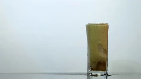 Cola in a glass represent freshness Stock Footage 78691479