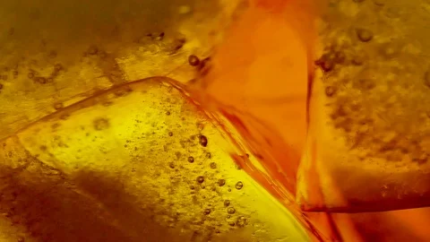 Cola with ice in a glass07 Stock Footage 106713832