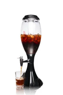 Cola in large tank Stock Photos
