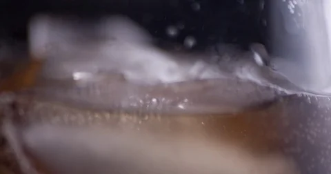 Cola macro shot slowmotion Stock Footage 72215192
