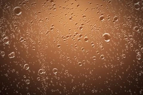 Cola Soda Bubbles Water Background 3d illustration Illustrazione stock