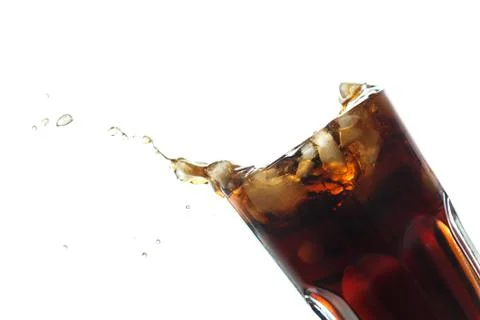 Cola splash Stock Photos