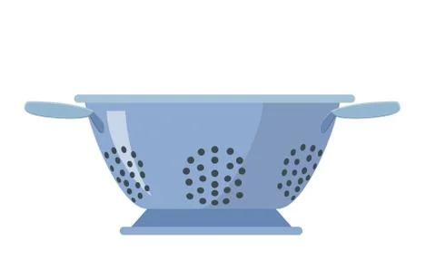 Colander flat icon. Stock-Illustration