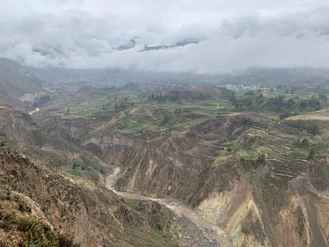Colca canyon Stock Photos
