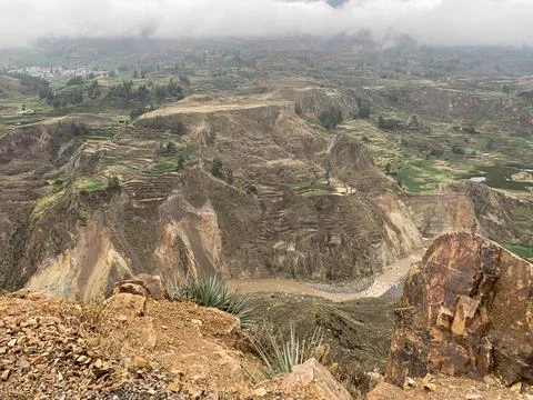 Colca canyon Stock Photos