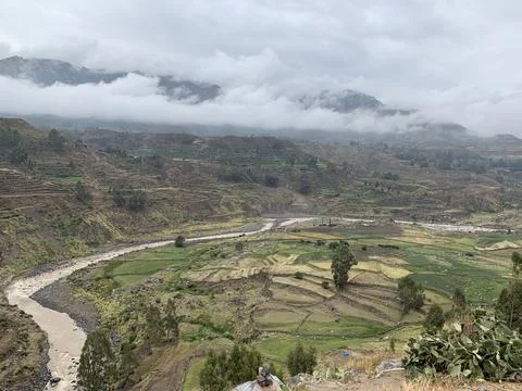 Colca canyon Foto stock