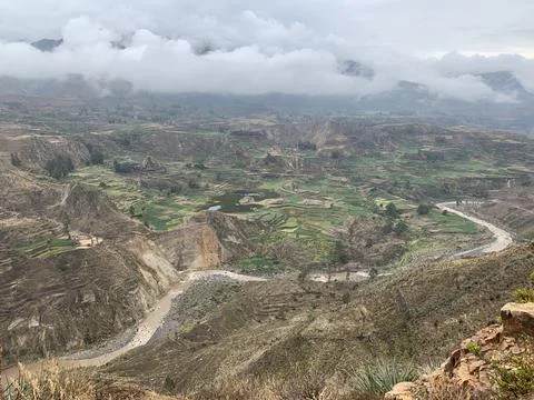 Colca canyon Foto stock